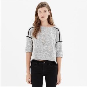 Madewell cropped sweatshirt